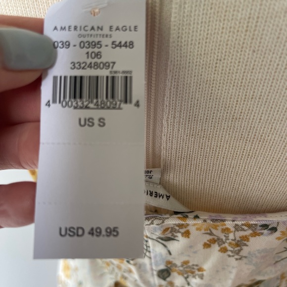 NWT American Eagle Floral midi dress - Picture 6 of 7